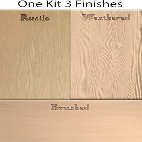 Miniatura 3 de Kit para encimera con acabado de madera, ve más allá de la madera sintética con imprimación a base de madera líquida pintable y tinte de gel, con
