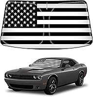 Vista 10 de D-Lumina - Parasol plegable para parabrisas para Dodge Ram 1500 2009-2018, protector de sol frontal que bloquea los rayos UV, accesorios