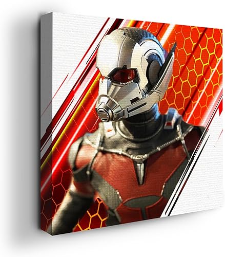 Miniatura 111 de MAVIS PRINT Dead Poool - Decoración de pared Marval de 12 x 16 pulgadas, impresión HD y marco de madera, decoración moderna de pared para Annt