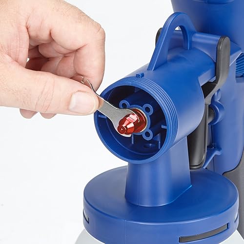 Miniatura 4 de HomeRight C900111 - Paquete múltiple de puntas de pulverización para Super Finish Max (rojo, verde y azul), verde, azul, 3 unidades