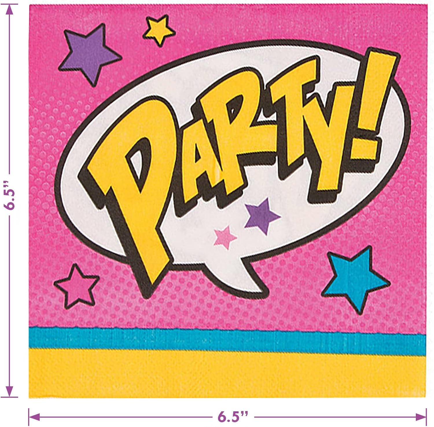 Superhero Girls Party Pack - Pink Action Dinner Plates, Lunch Napkins, Cups, and Table Cover Set (Serves 16) : Clothing, Shoes & Jewelry