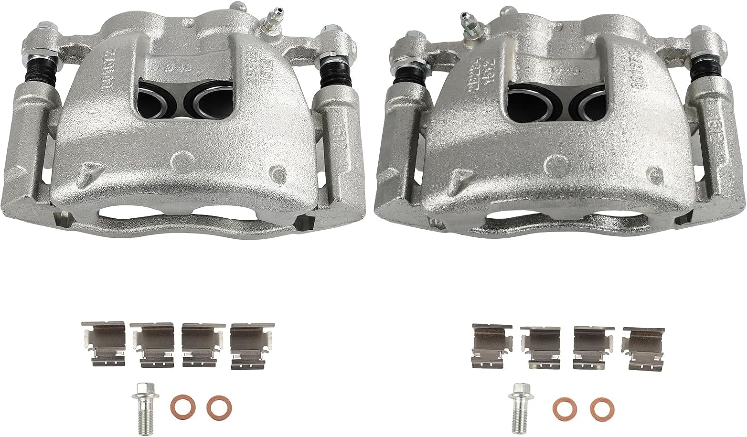 SCITOO Front Brake Calipers With Bracket 18B5518 18B5519 Compatible For Ford For Transit-150 2015-2019,For Ford For Transit-250 2015-2019,For Ford For Transit-350 2015-2019