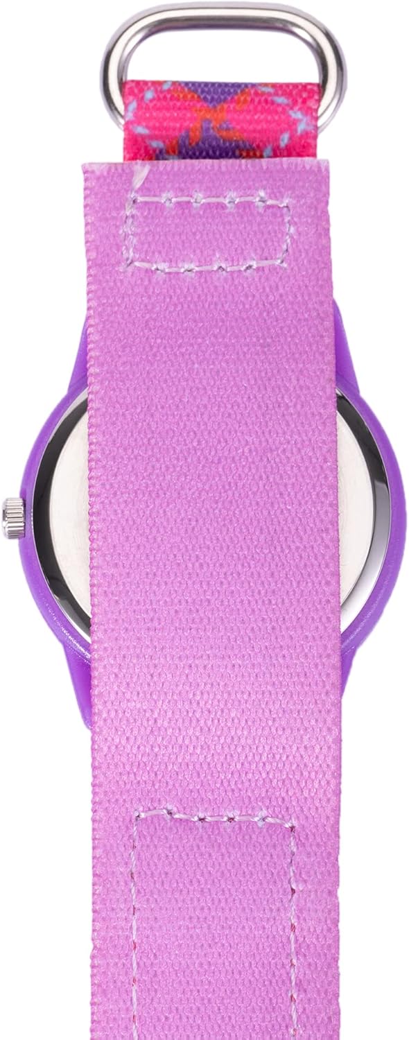 Disney Turning Red Kids' Plastic Time Teacher Analog Quartz Strap Watch