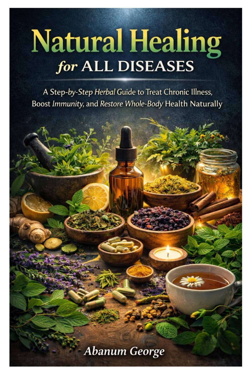 Natural Healing for All Diseases: A Step-by-Step Herbal Guide to Treat Chronic Illness, Boost Immunity, and Restore Whole-Body Health Naturally