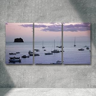 Canvas Wall Art Panarea 19 Giclee Prints Artwork Modern Painting Pictures Wall Decor for Home Office Bedroom Ready to Hang...