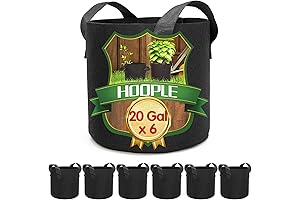 HOOPLE 20 Gallon Grow Bags: Perfect for Gardening Success