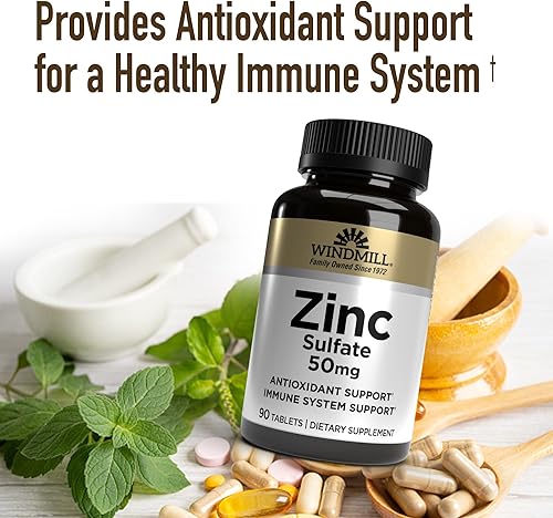 Miniatura 5 de Windmill Health Products Pastillas de zinc naturales con sabor a limón y miel de vitamina C, apoyo del sistema inmunológico, proporciona apoyo