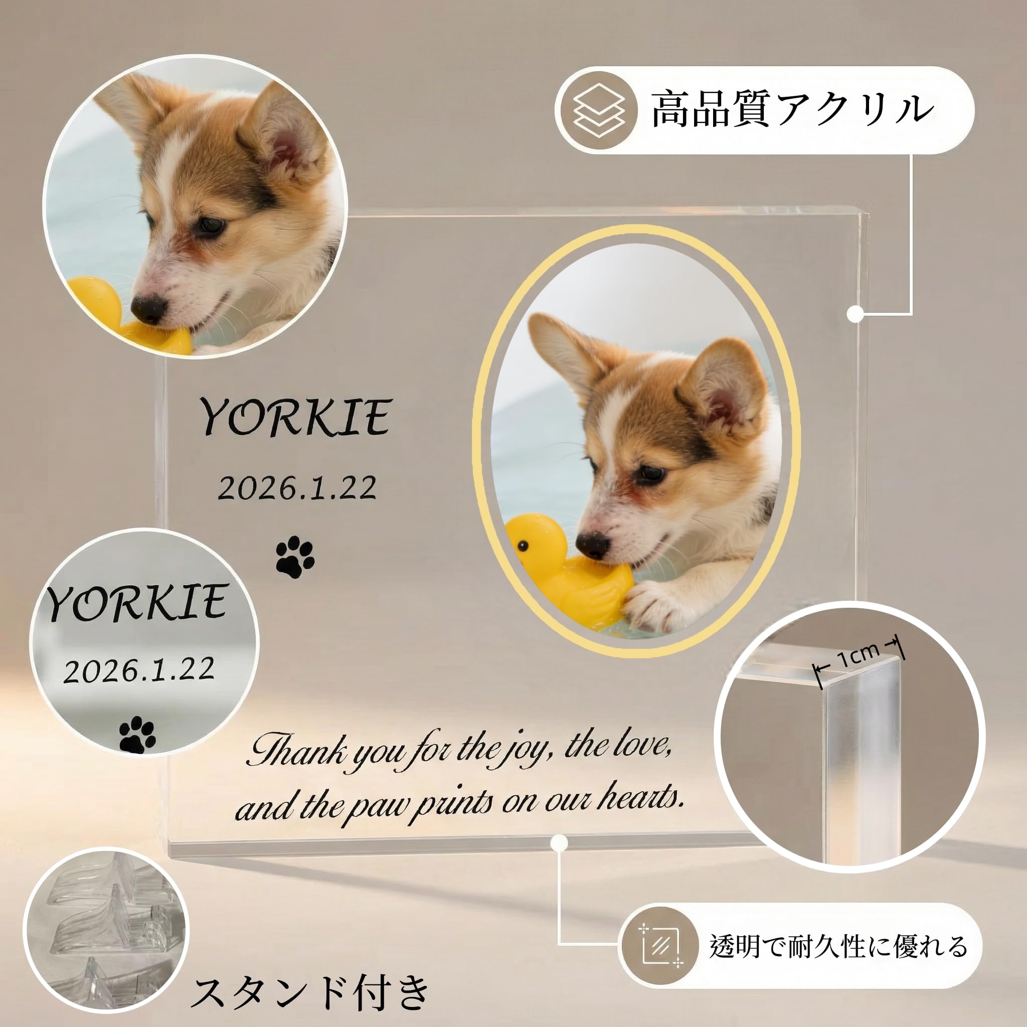 ハンドメイド　オーダー受付ページ　　♡ぬいぐるみわんこ　パネル♡ オーダーページ 【公式通販】 7/19 Hawaiiトイプードル パネル その他