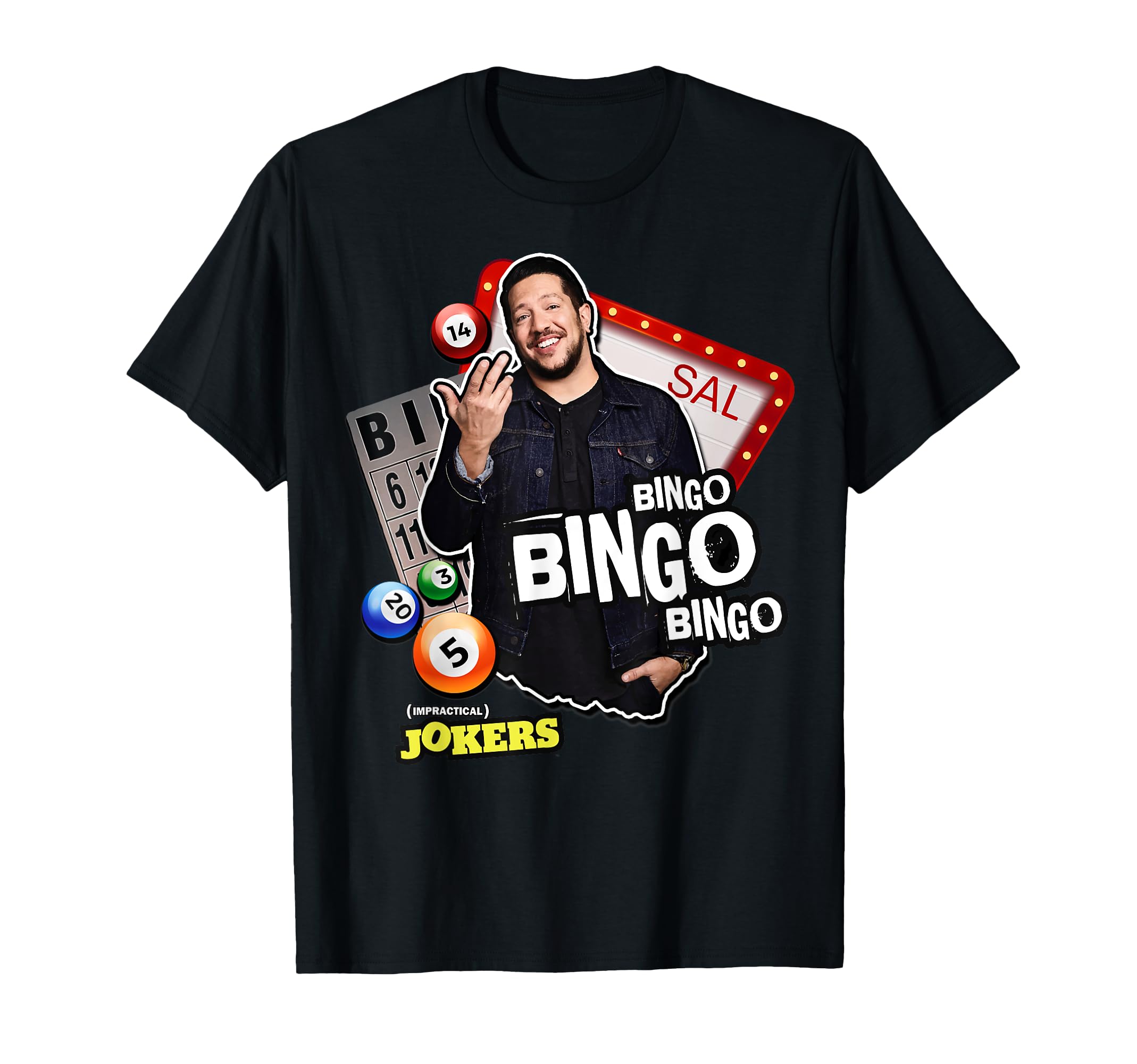 Funny Sal's Bingo Punishment Impractical Jokers T-Shirt