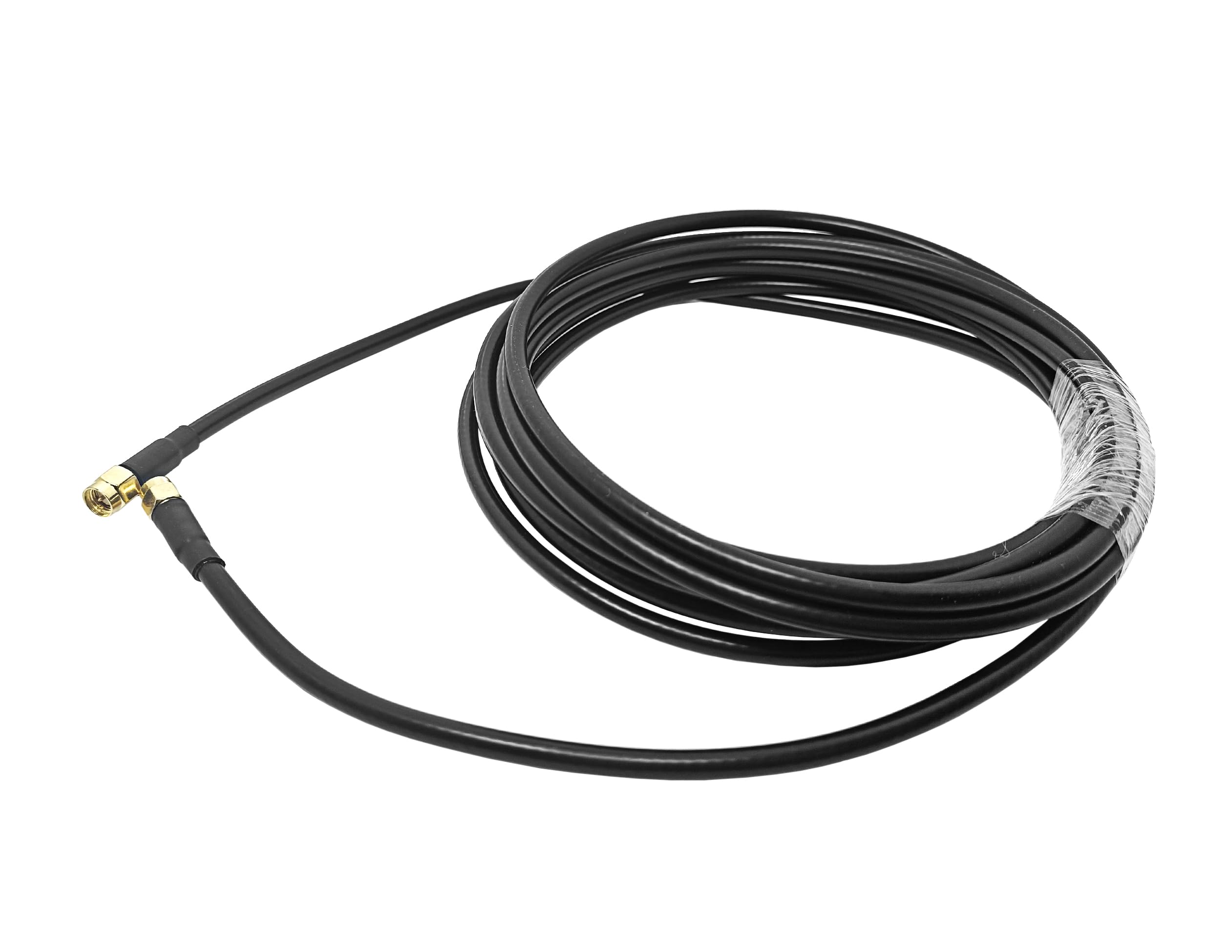 1 câble d'extension coaxial LMR200 mâle vers mâle pour radio 3G/4G/5G/GPS/WiFi/RF (0,3 m)