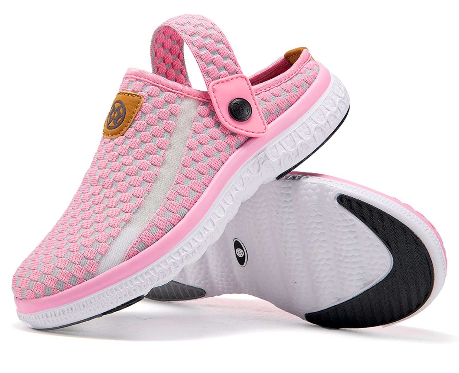 Zuecos Mujer Hombre Zapatillas de Playa Sandalias Piscina Verano Respirable Zapatos de Jardín Antideslizante Clogs Malla Casual Pantuflas