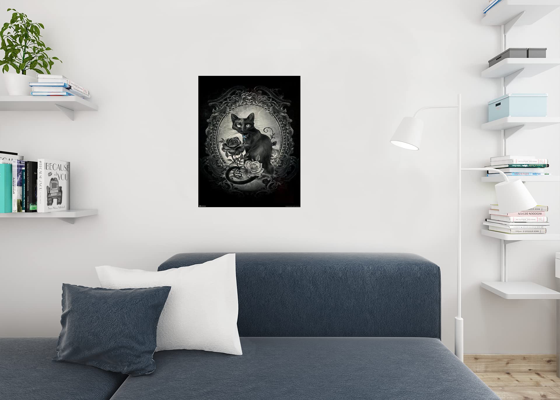 Amazon.com: Alchemy Paracelsus Black Cat Gothic Goth Room Decor
