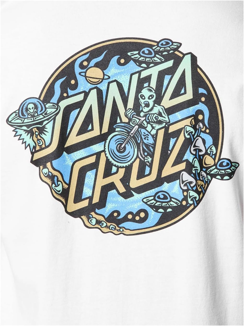 SANTA CRUZ Winkowski Dope Plant 2 Dot S/S Heavyweight T-Shirt White XXL Mens - Image 7