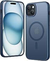 Vista 226 de FNTCASE Funda para iPhone 15 Plus: Fundas magnéticas transparentes para teléfono con protector de pantalla compatible con Magsafe Slim Anti