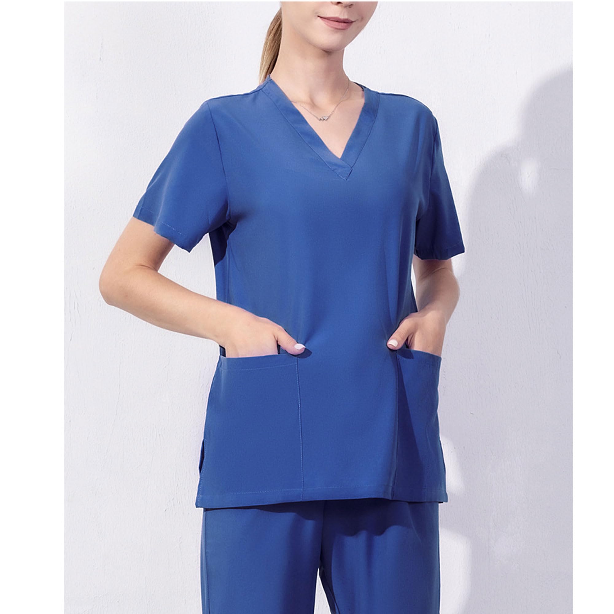 Scrubs Set Kombinezon pielęgniarski Cienki Wiosna i Lato Rozciągliwy Szybkoschnący Kombinezon
