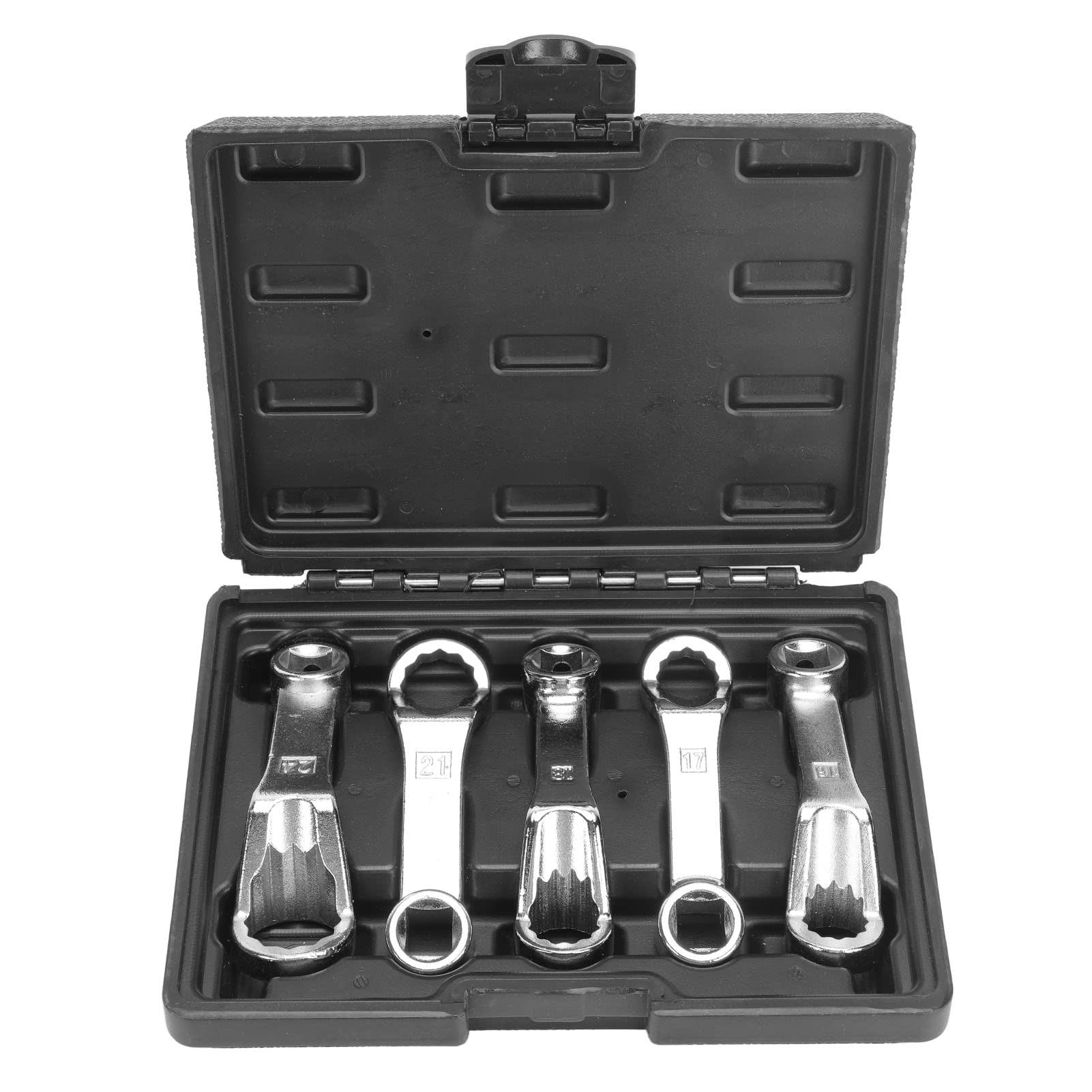 Akozon Chiave a Tubo per Supporto Motore 16 Mm 17 Mm 18 21 24 Offset Strumento di Regolazione della Campanatura dell'asse Posteriore per W220 W210 W203 W219 W221