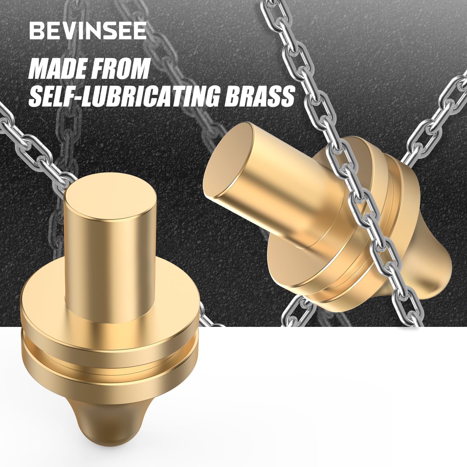 Bevinsee Messing Kupplungsgabel Pivot Kugelstift Compatible with E46 E36 E90 E91 E92 E93 323i 323ci 325i 325ci 325xi 328i 328ci 330i 330ci 330xi M3, Ersatz für 21511223328