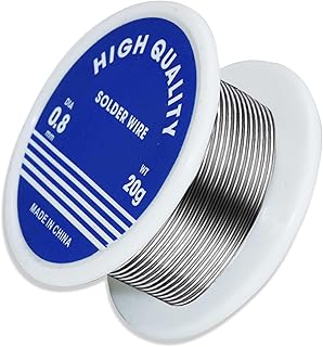 KTHZI Lead Free Wire Solder 0.8mm Tin Wire wi...,