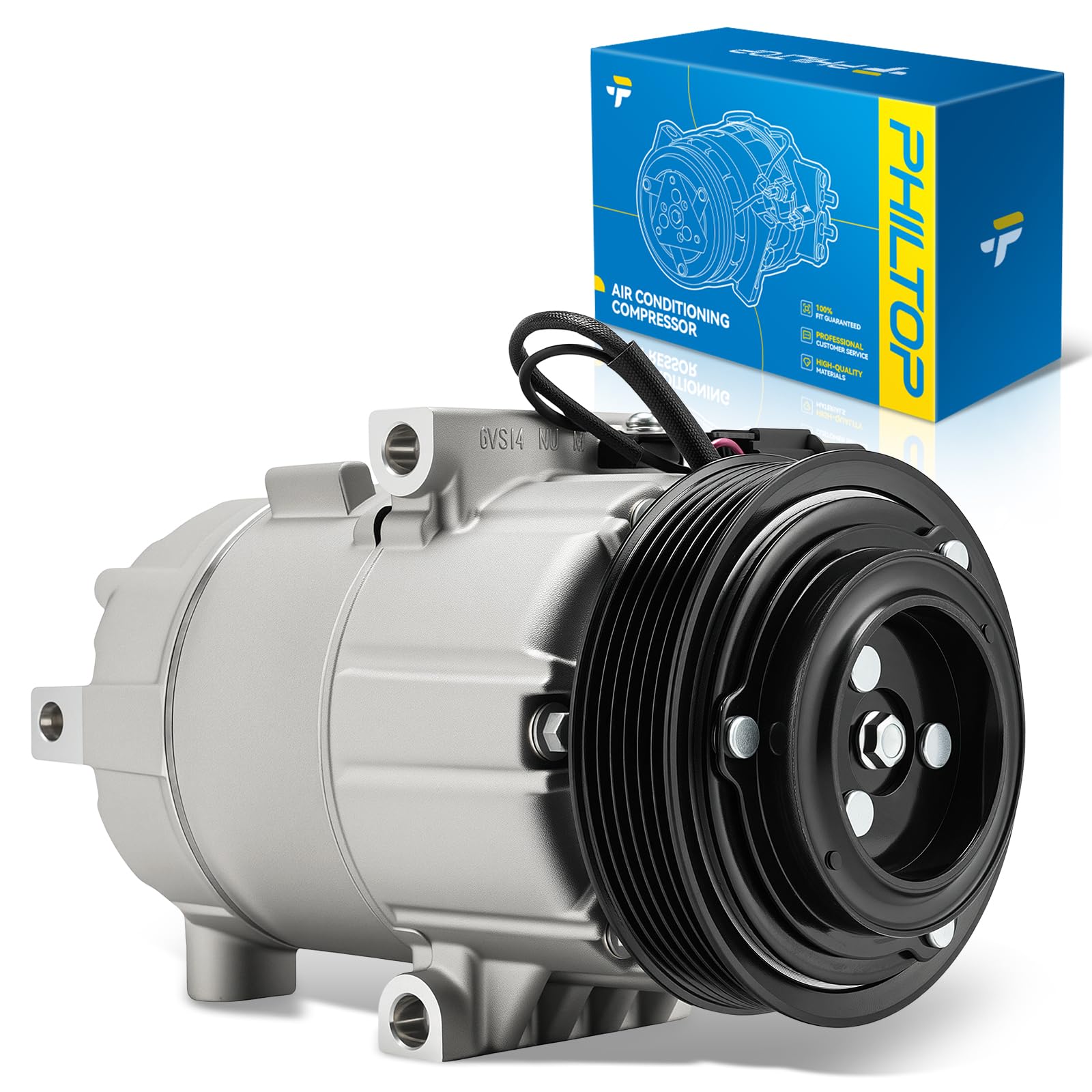 PHILTOP NEW AC Compressor for Forte 2019-2021 2.0L.Replace# CO11598C