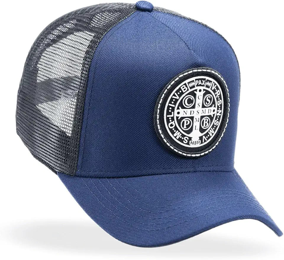 Boné Trucker Linha Country Telinha Medalha De São Bento
