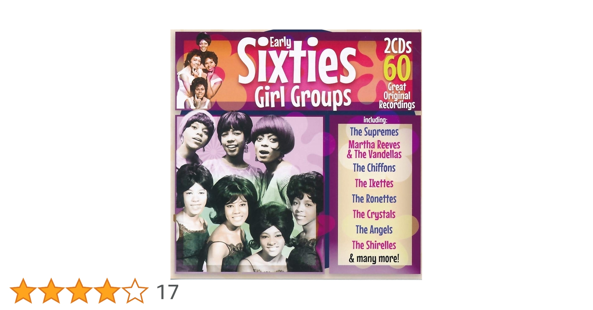Early Sixties Girl Groups (2cd: Amazon.co.uk: CDs & Vinyl