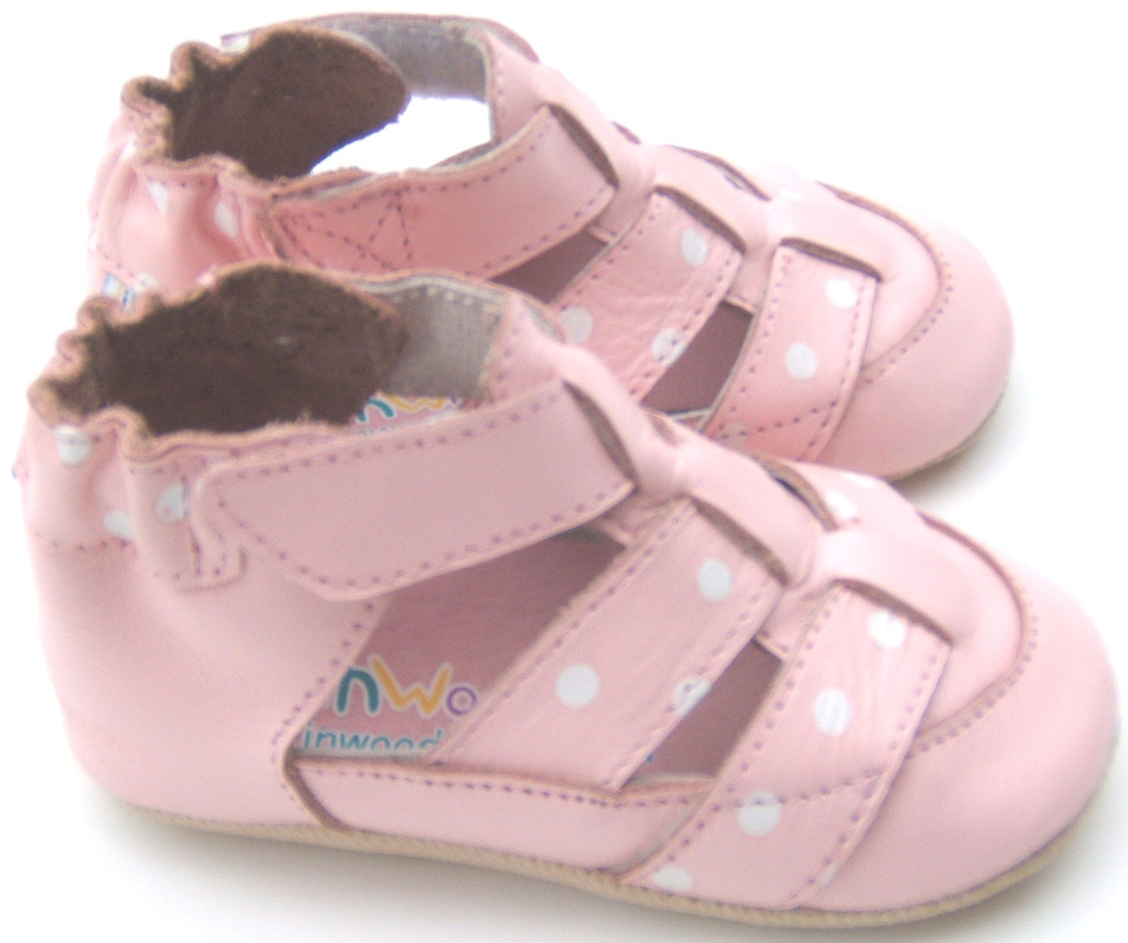 Prewalk Baby Shoes Boy Girl Infant Children Kid Toddler Crib Boy First Walk Gift Thin Rubber Sole Carmen Sandal Pink (0-6month, Pink)