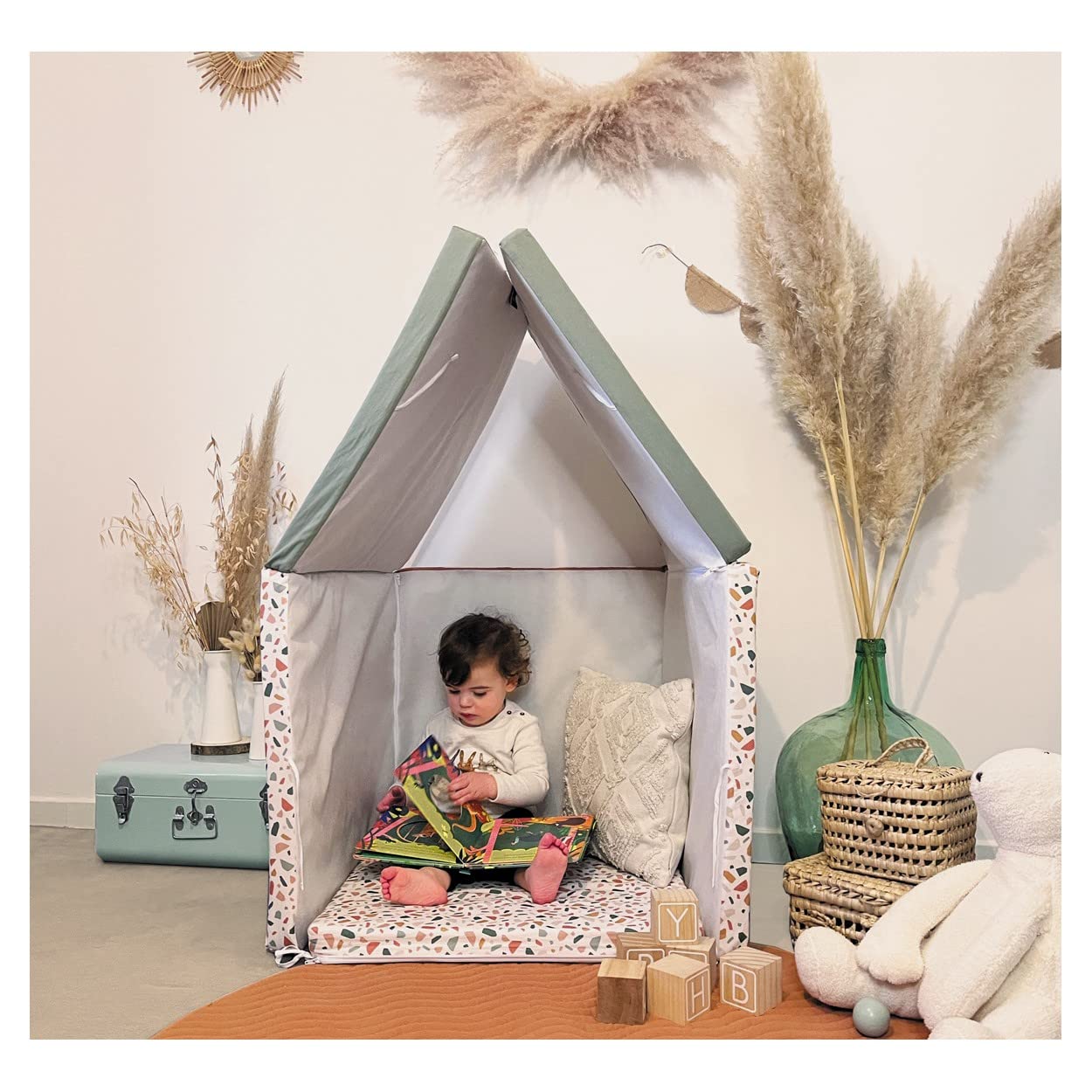 Tapis de jeu bébé XL Terrazzo