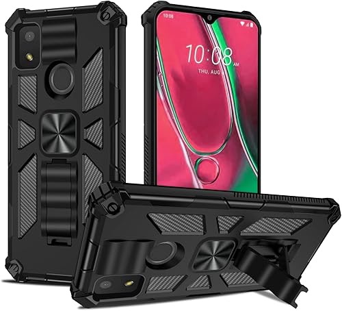 Miniatura 7 de Funda diseñada para Google Pixel 7 PRO, Pixel 7PRO (2022), funda de grado militar, resistente, a prueba de golpes, funda protectora de cuerpo Negro