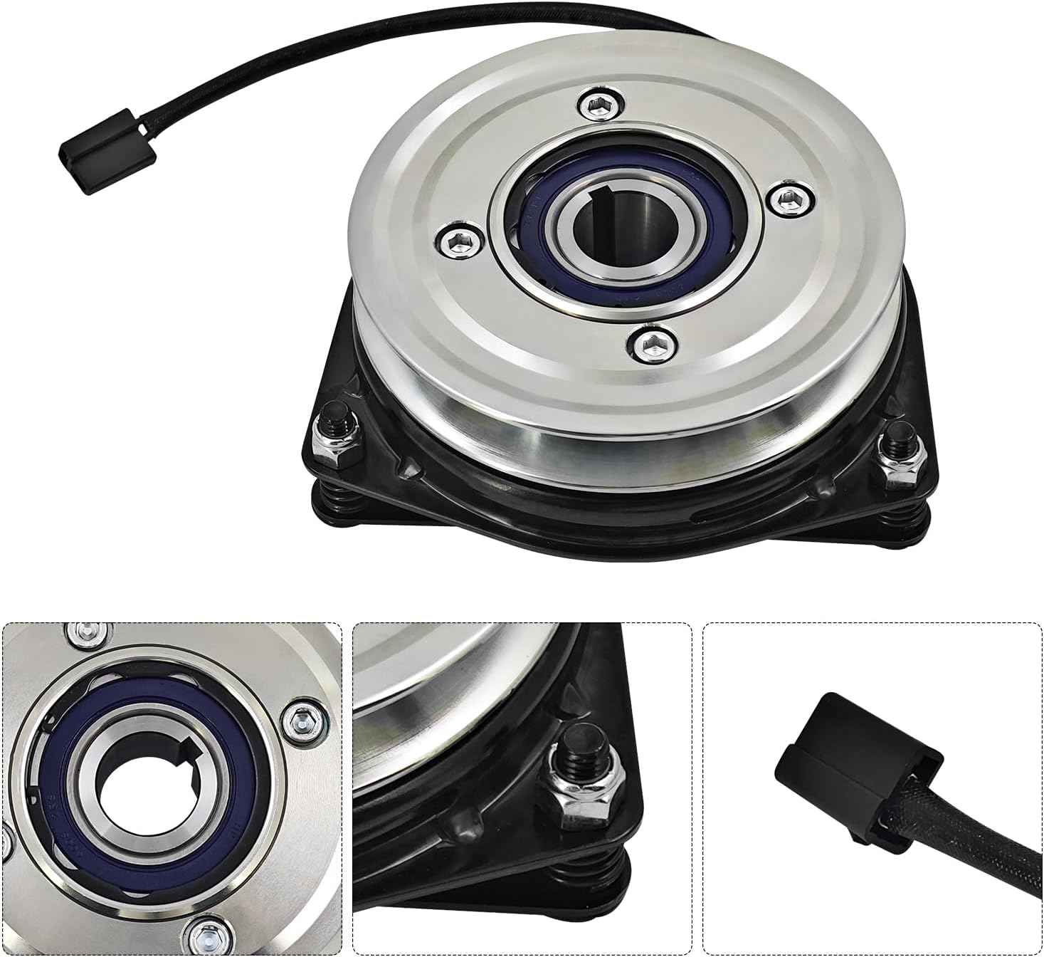 539113437 Electric PTO Clutch Compatible with Husqvarna for Dixon for RedMax for Kees Lawn Mowers