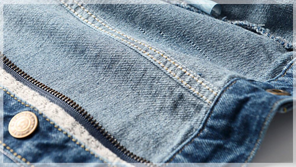 LJYH Boys' Basic Denim Trucker Jackets Children Fall Hoodies Trendy Jeans Coats - Image 5