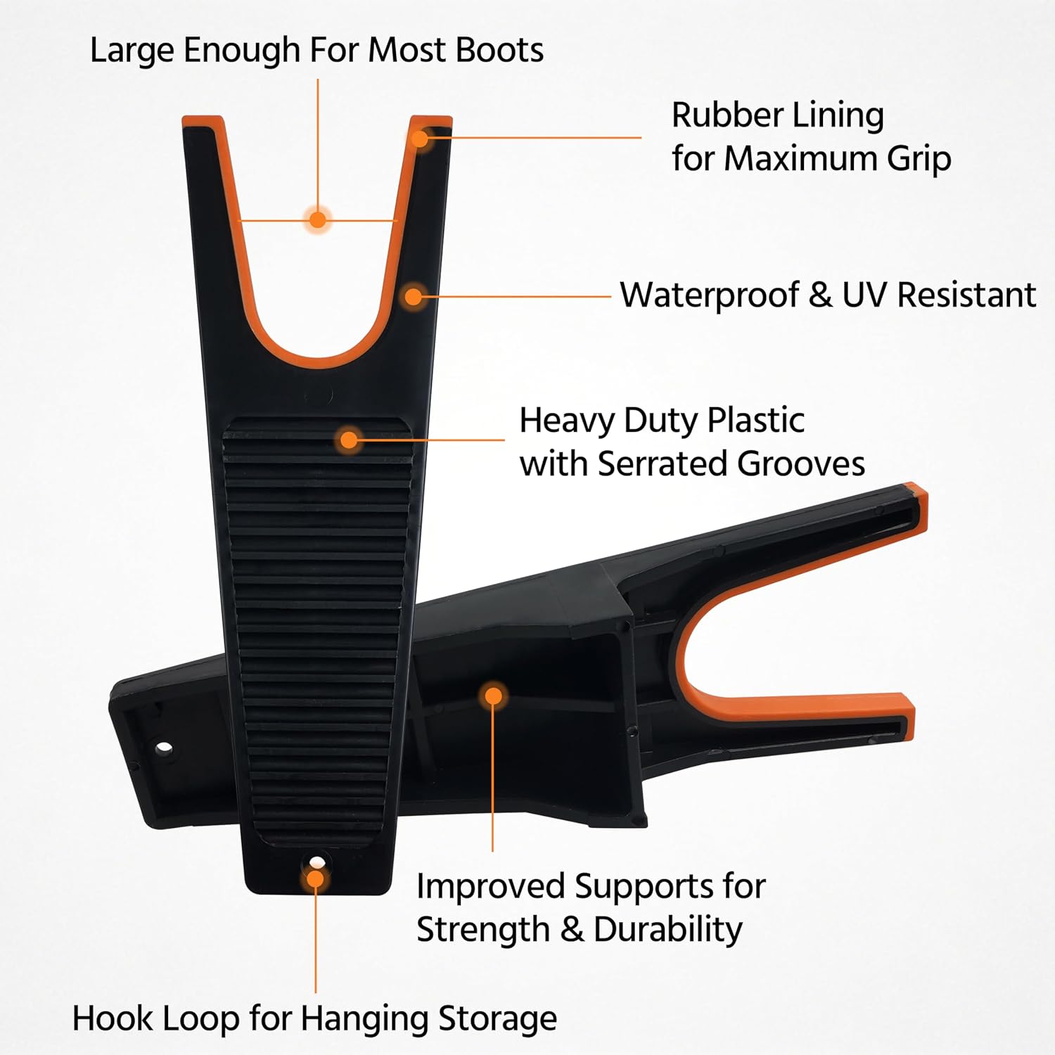 Boot Jack, Boot Remover for Cowboy Boots Non-Slip Boot Puller for Men Women
