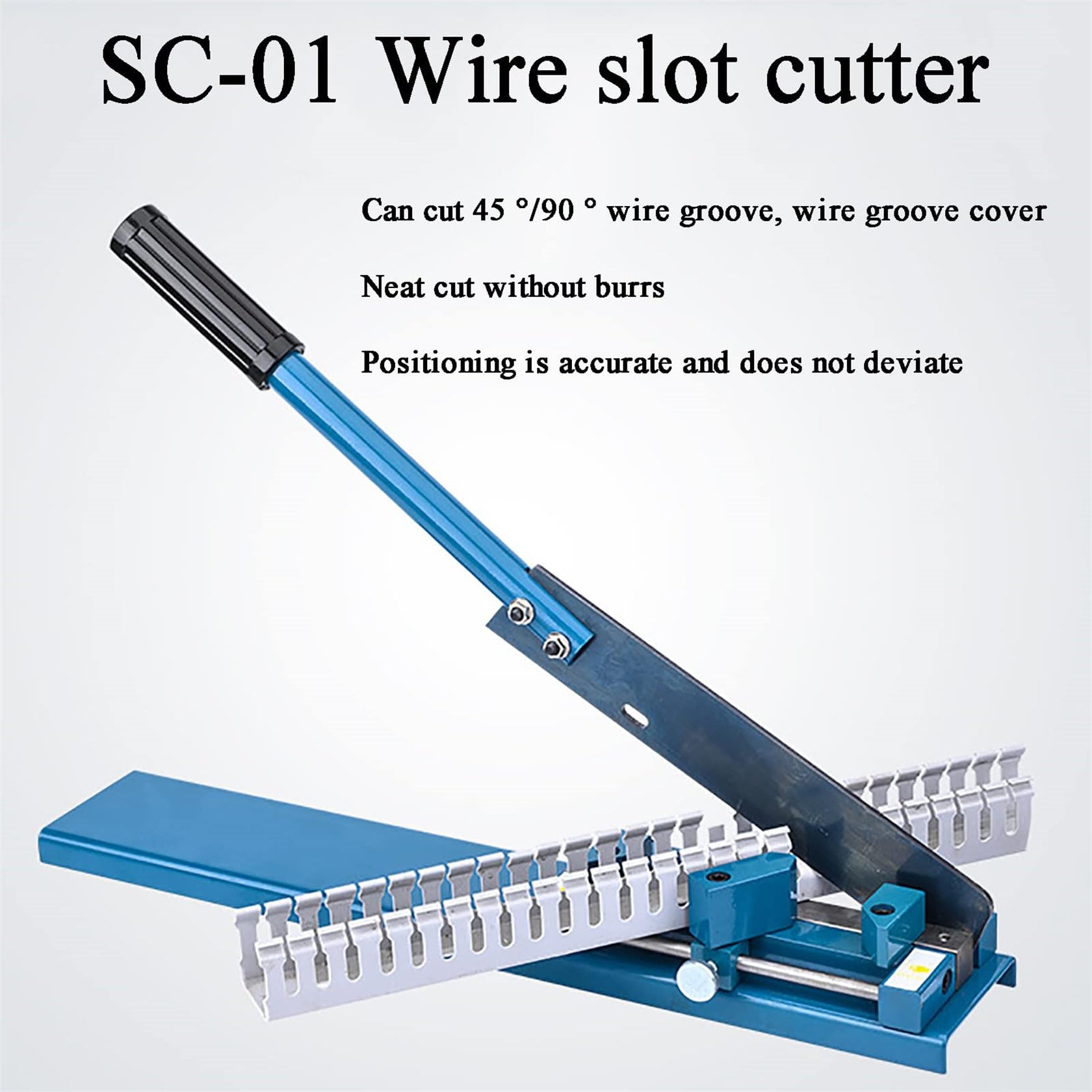 Pvc Guide Rail PVC Guide Rail Cutting Tool Manual - Dual Groove Tool With 50cm Ruler ...