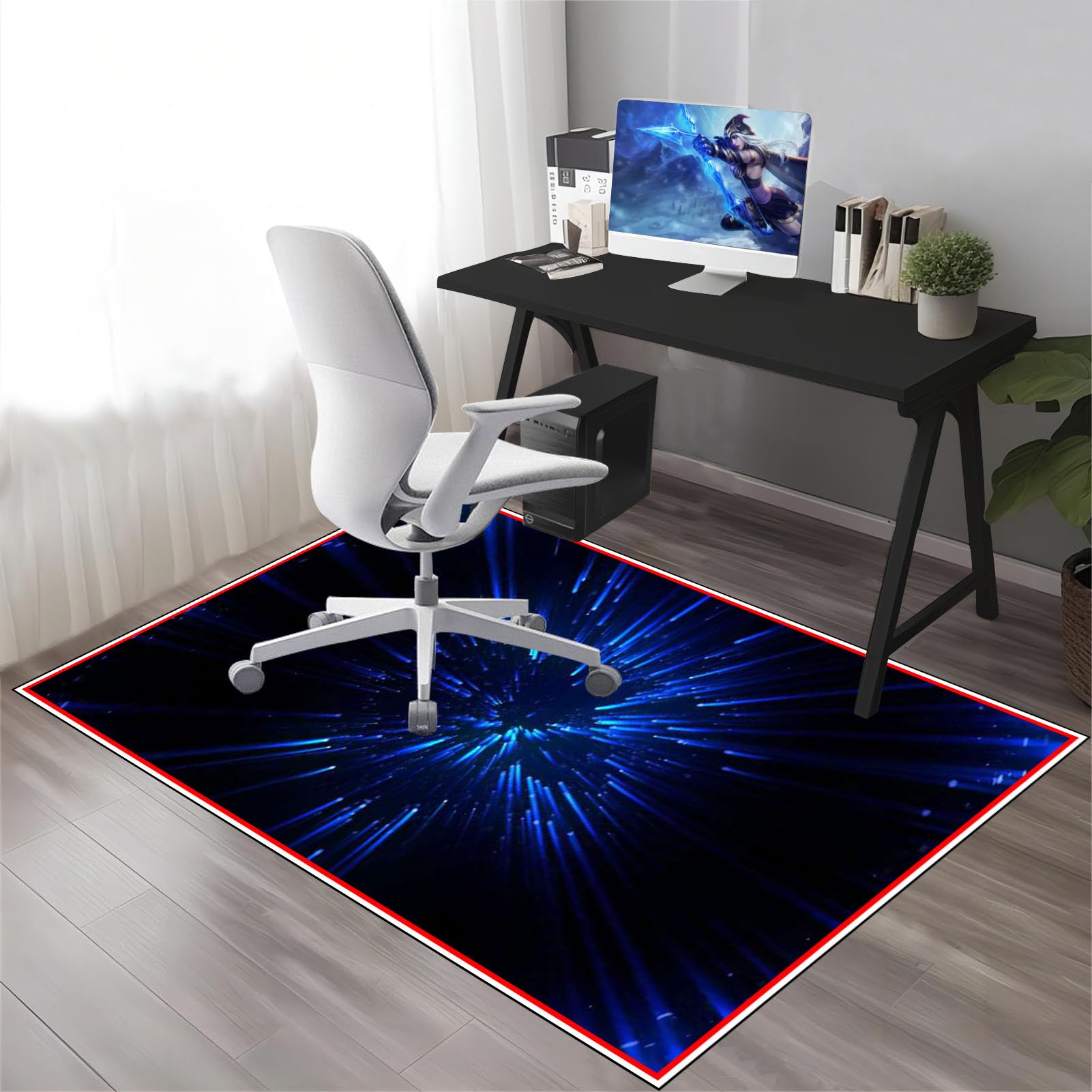 パソコンディスク パソコンチェア カーペット ほぼ未使用