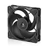 ARCTIC P14 Pro Reverse – 140 mm birinci sınıf fan, ters hava akışlı, Y kablo ayırıcılı PWM fan, 400-2650 rpm, 0 rpm <%5 PWM, hidrodinamik kayar yatak, 4 pinli - siyah