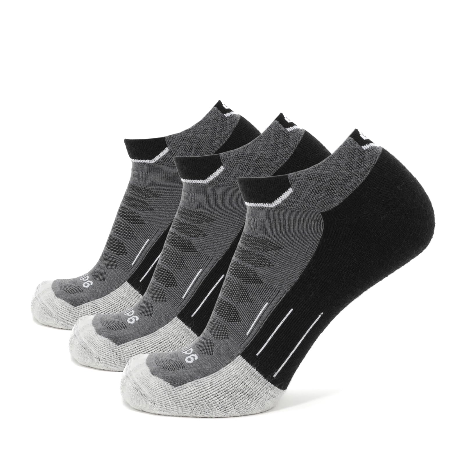 Wool Ankle Socks -Merino Wool Socks Made in The USA -Lightweight Wool Hiking Socks - Warm Ankle Socks for Men and Women
