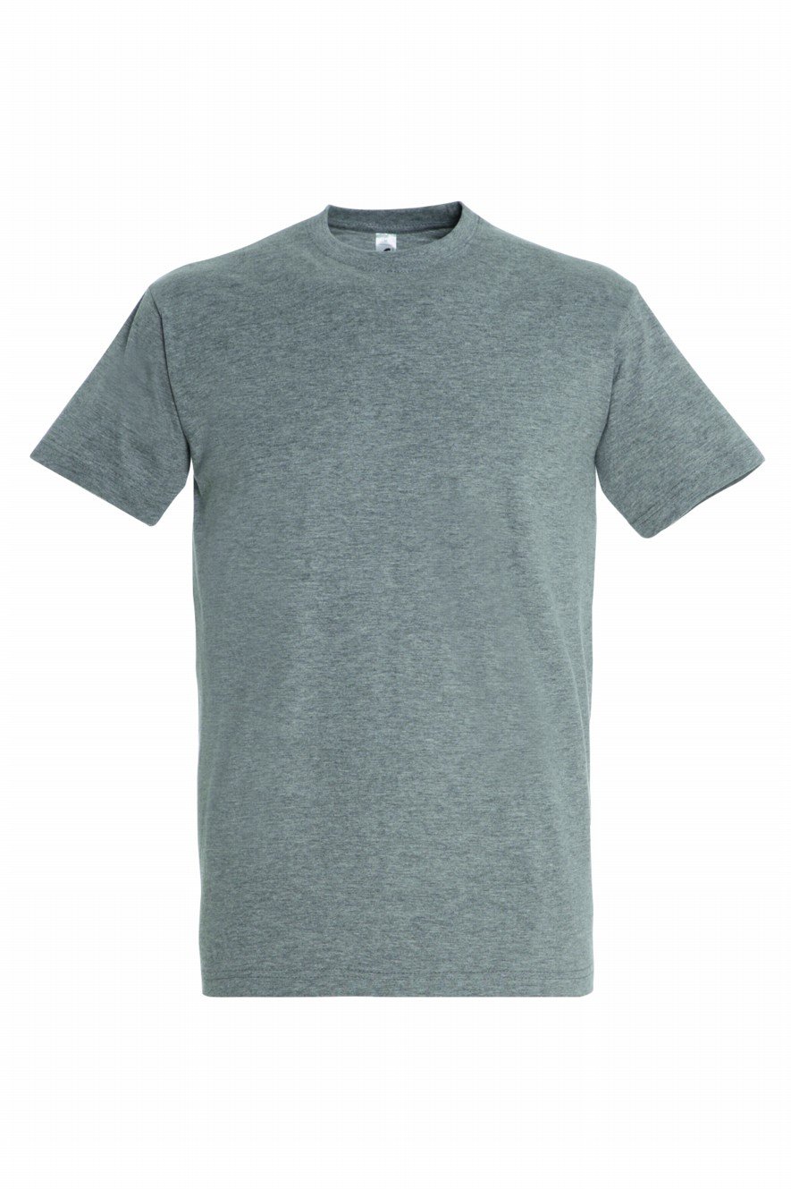 Sol's Grey - Grey Melange Sol’s Imperial T-Shirt - Grey - Medium
