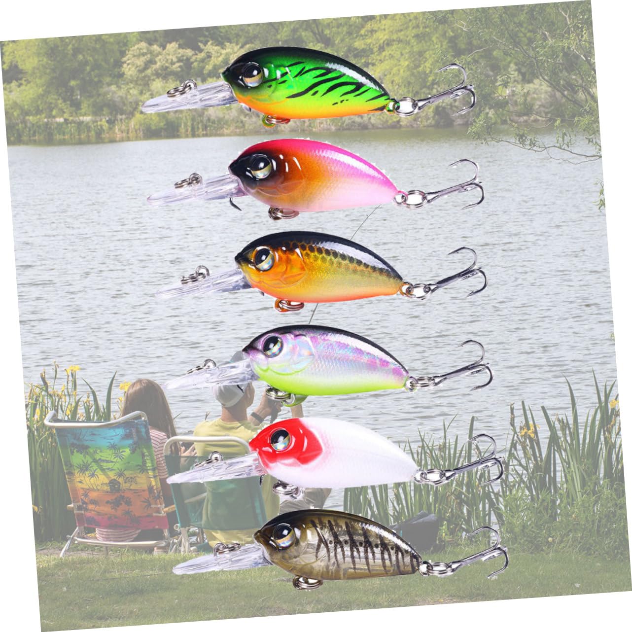 ibasenice señuelo Cebo pececillo señuelos cebos Buceo abordar Suministros de Pesca Artificial Cebo de Pesca señuelos de Pesca simulados AbS Colorful