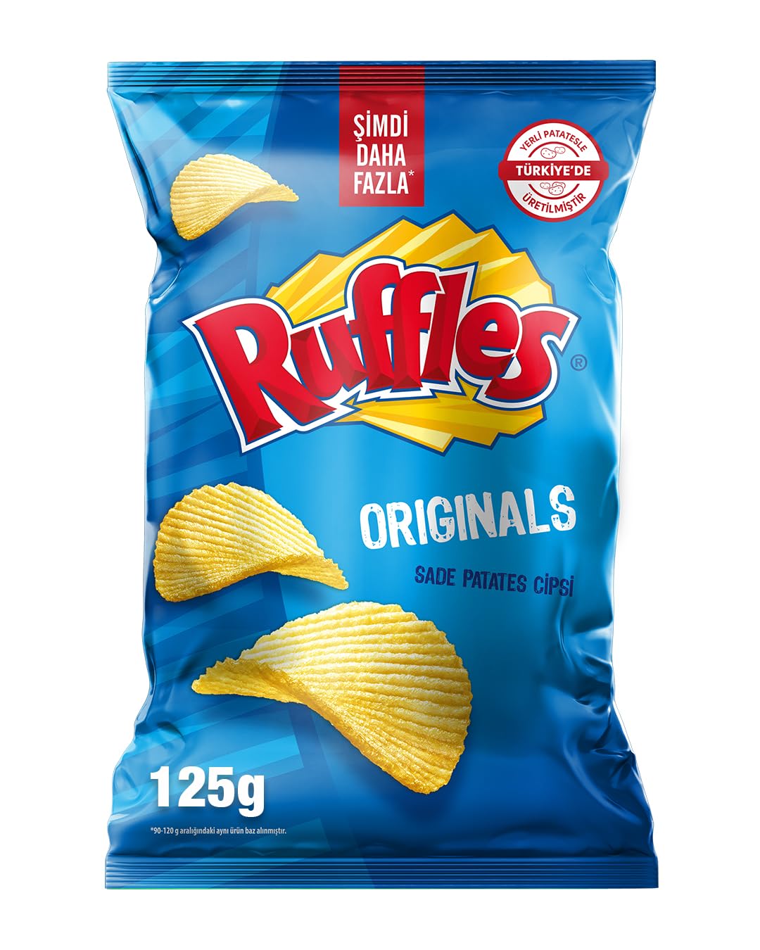 Ruffles Originals Patates Cipsi Süper Boy 125 g