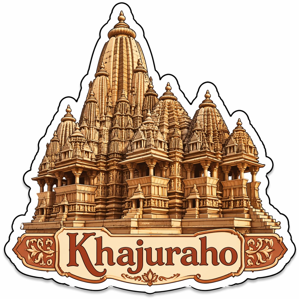 Munnar Fridge Magnet - Wooden Souvenir Gift -16 Munnar Fridge Magnet - Wooden Souvenir Gift -16