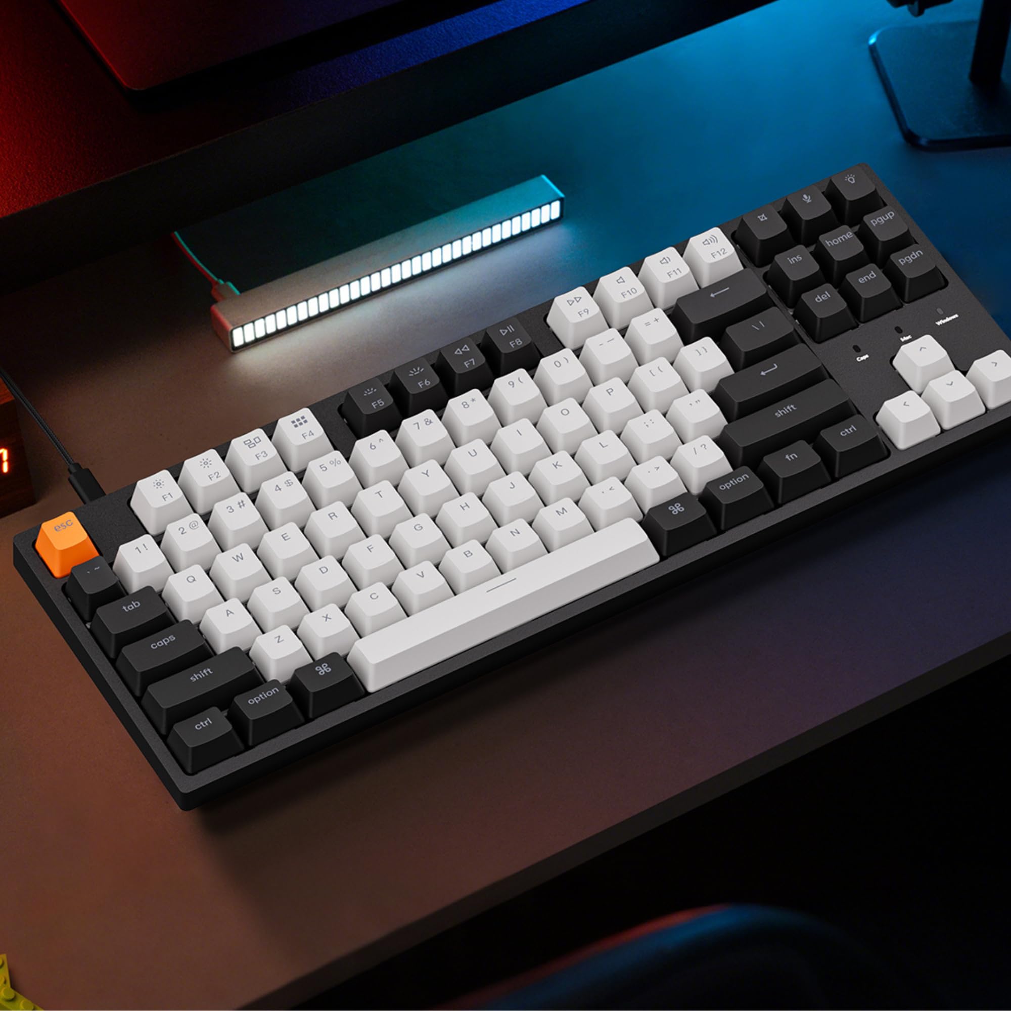Amazon.co.jp: Keychron C1 TKL メカニカルゲーミングキーボード