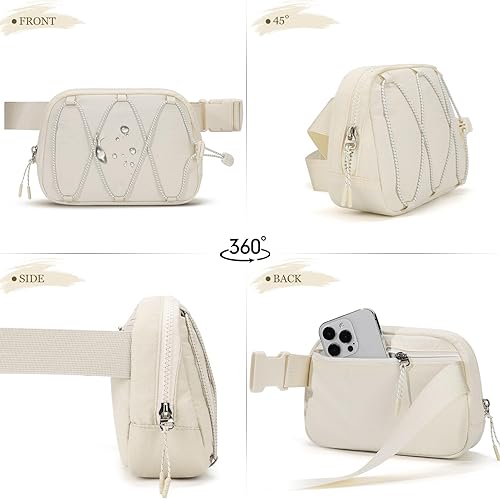 Miniatura 5 de MAXTOP Bolsos cruzados pequeños para mujer, riñonera con correa ajustable