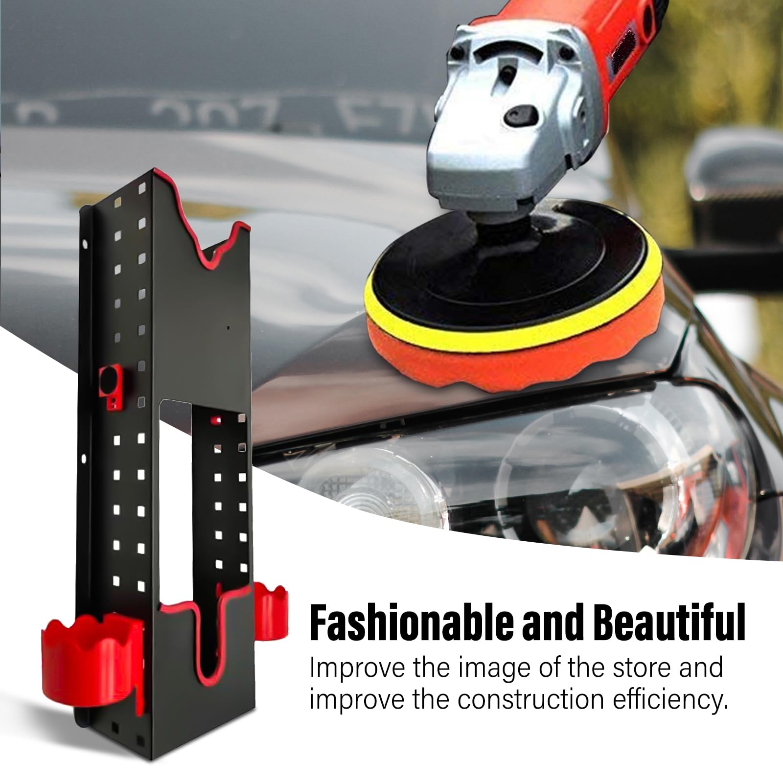Polisher Wall Mount Holder - 2 Pack -7 Polisher Wall Mount Holder - 2 Pack -7