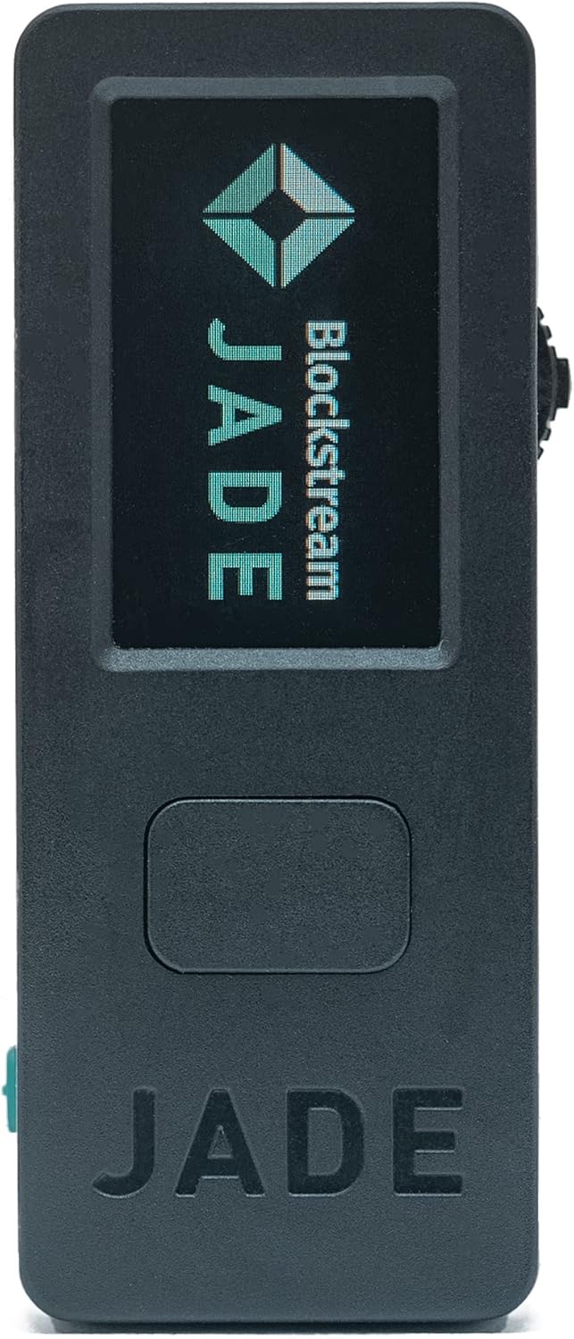 Blockstream Jade Bitcoin Hardware Wallet Camera Bluetooth USBC