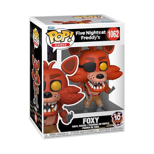 Funko Pop! Games: Five Nights at Freddy'S (FNAF) - Foxy
