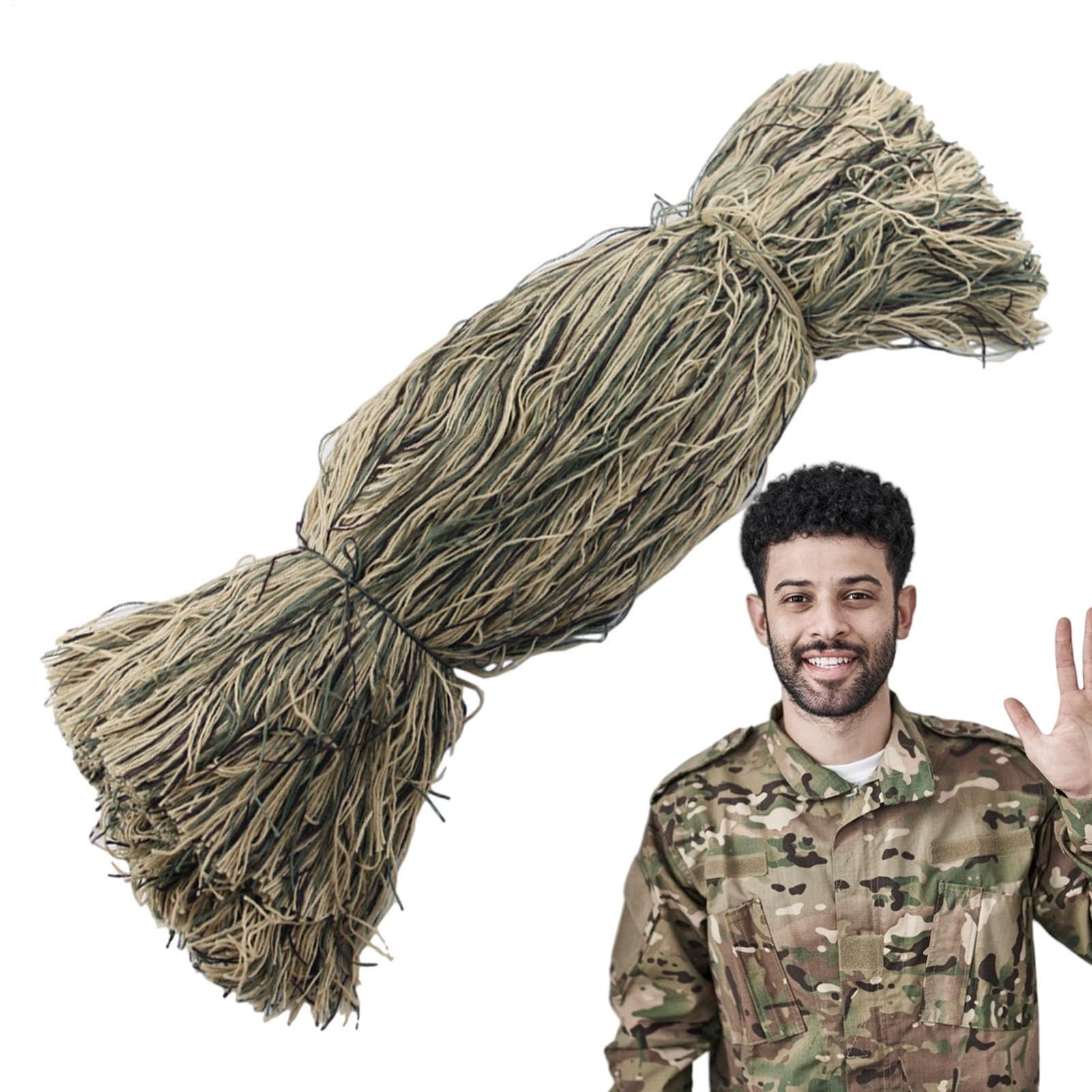 Fil pour tenue ghillie de chasse et camouflage en forêt pour adulte et jeune