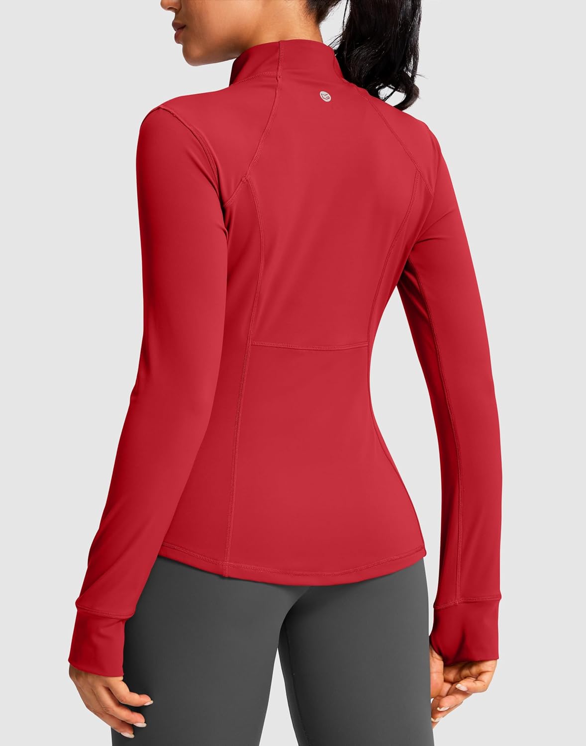 G Gradual Workout Jackets for Woman Hip-Length Slim Fit Zip Up 4 Pockets Athletic Jacket Spring Gym Running Clothes - Image 2