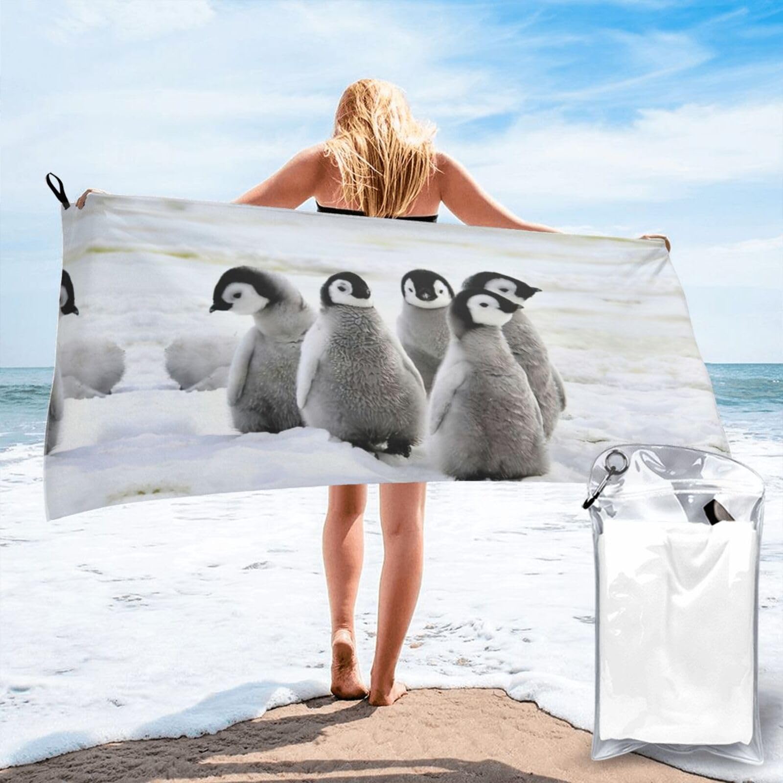 Serviette de bain douce EdWal légère microfibre et séchage rapide