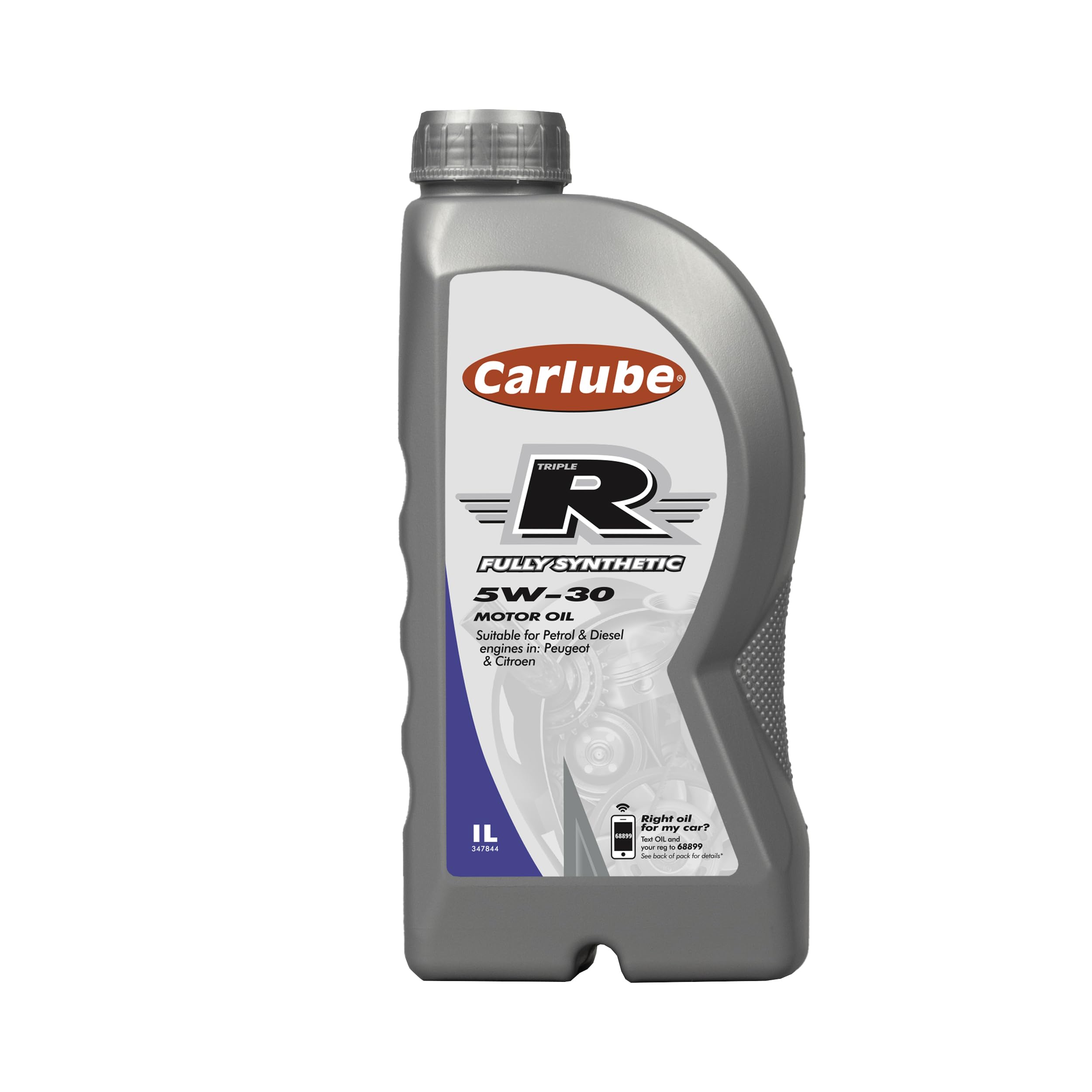 Carlube Triple R 5W-30 ACEA C2/C3, API SP Fully Synthetic Engine Oil 1L