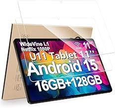 Hianjoo 2 Pieces Screen Protector Compatible with DOOGEE U11 / U11 Pro Tablet/Tab A9+ / Tab G6 11 Inches Tempered Glass Screen Protector [9H Hardness High Clarity]