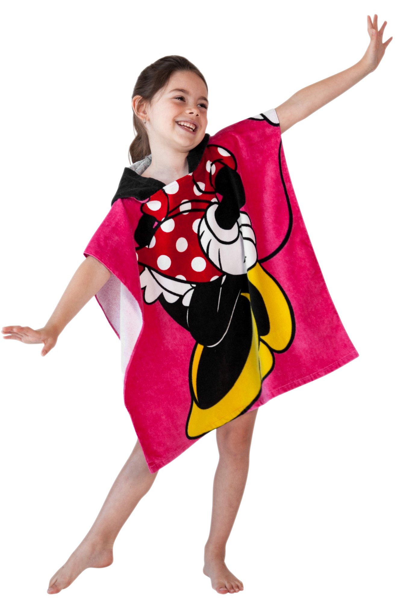 Disney Minnie Mouse Serviette poncho à capuche Bain Plage Filles